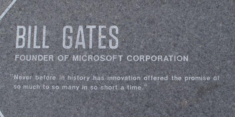 Bill Gates Founder Of Microsoft Corporation