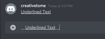 Highlight the text that talks about discord