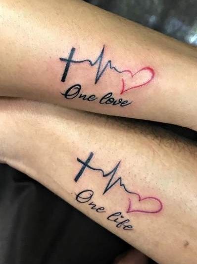 Couple Name Tattoo